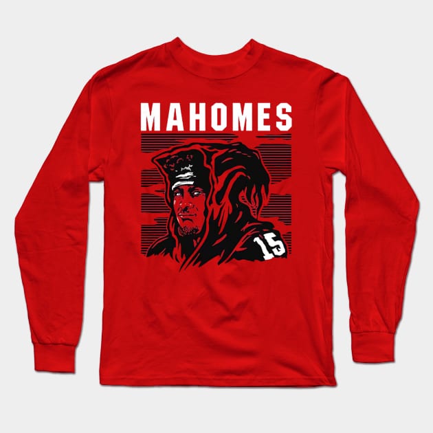 Patrick Mahomes The Reaper Long Sleeve T-Shirt by Chunta_Design